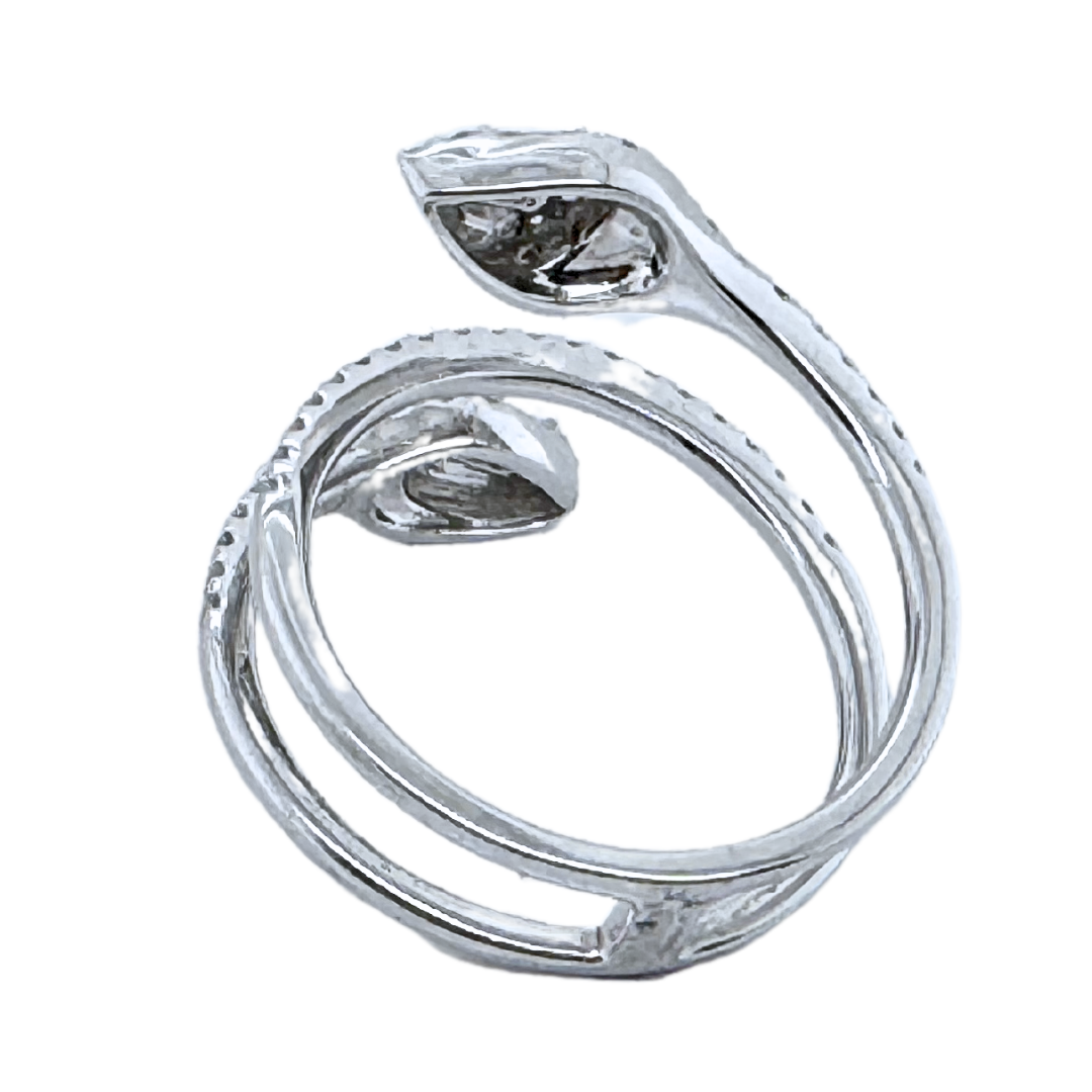 18k White Gold Diamond Fashion Ring 0.75CTW