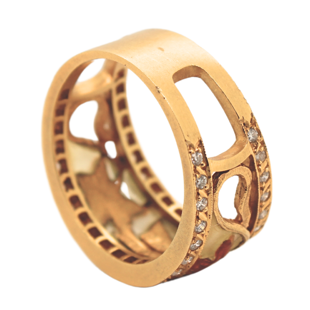 Masriera Diamond Ivy Diamond Band 0.34CTW