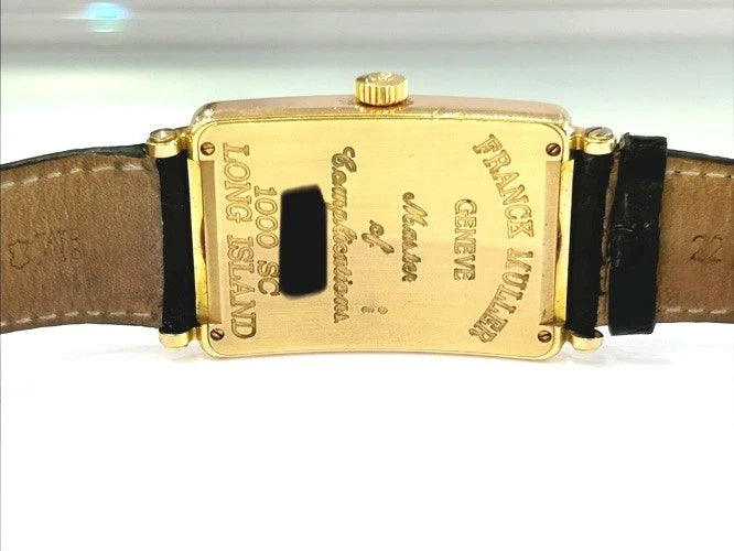 Frank Muller 18K Rose Gold Long Island Watch #1000SC