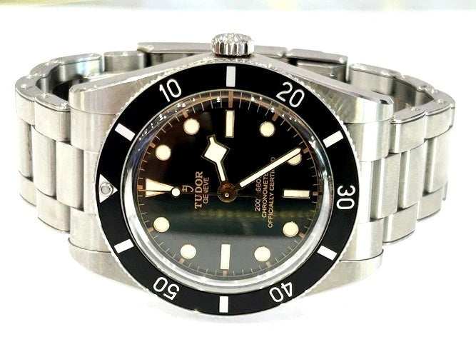 Tudor Black Bay 54 Stainless Steel Black Dial 37MM W/Box & Papers