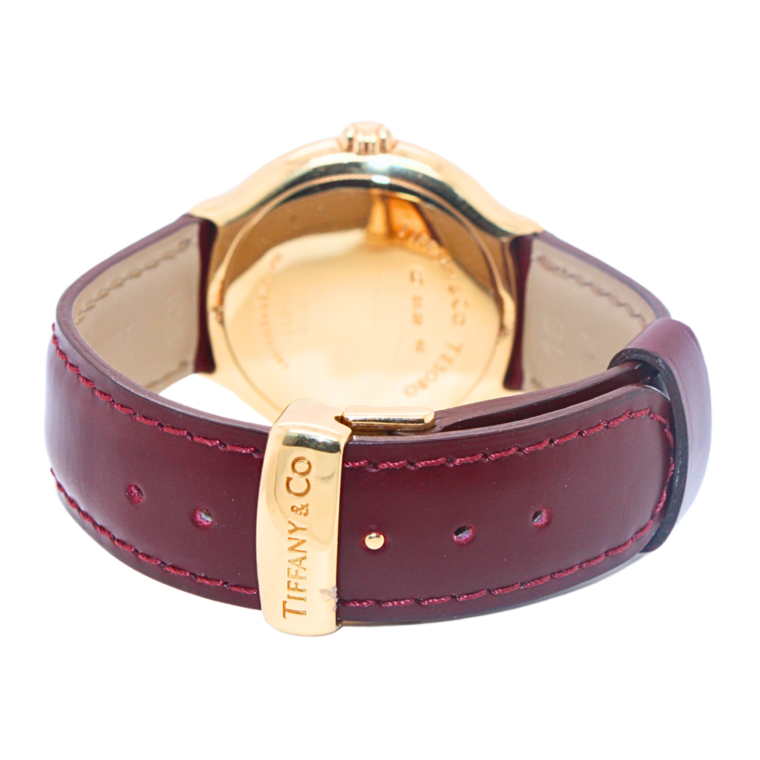 Tiffany & Co. Tesoro M0130 Unisex Watch in 18kt Yellow Gold