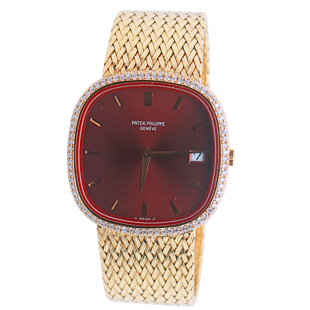 PATEK PHILIPPE 36MM ELLIPSE 18K YELLOW GOLD 3604-2