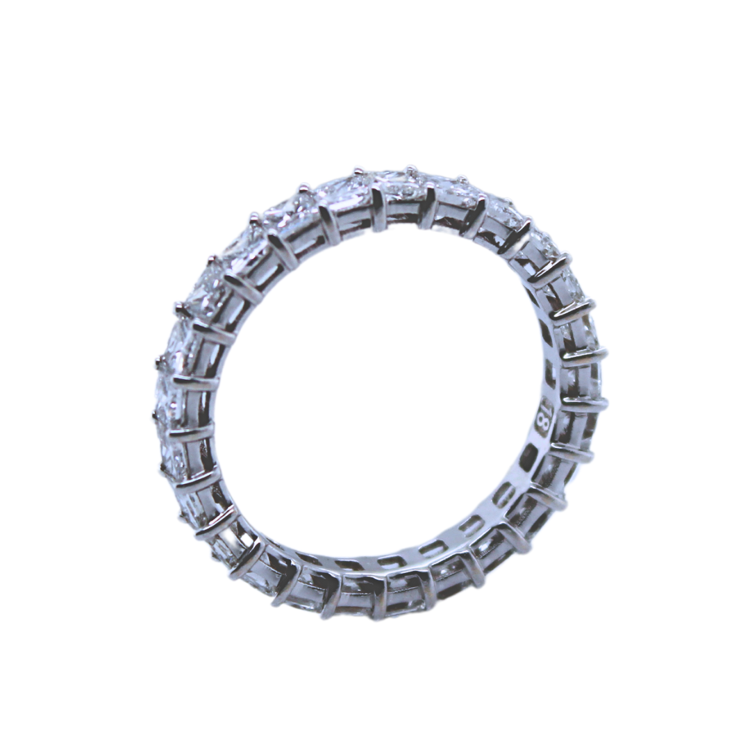 14k White Gold Forever Band Diamond 1.00Cts