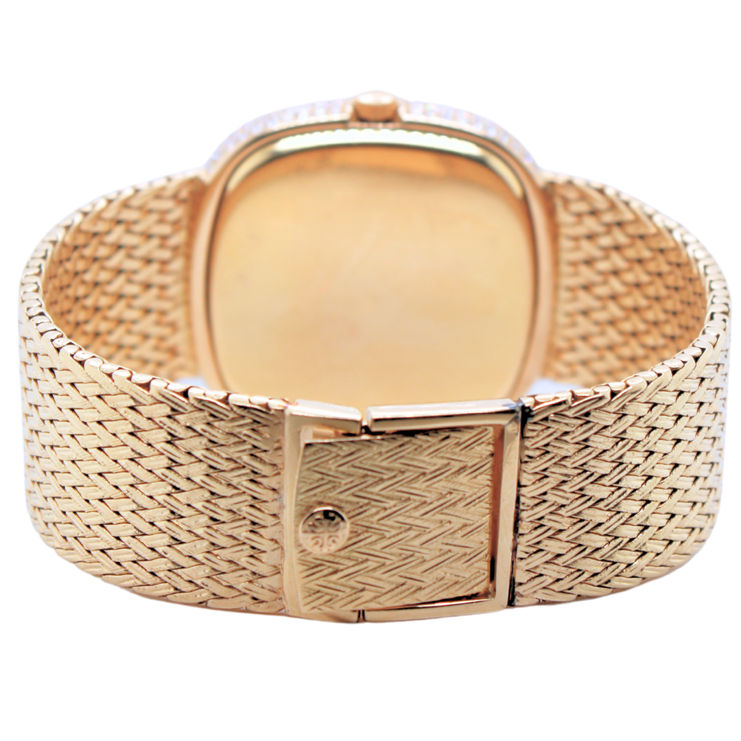PATEK PHILIPPE 36MM ELLIPSE 18K YELLOW GOLD 3604-2