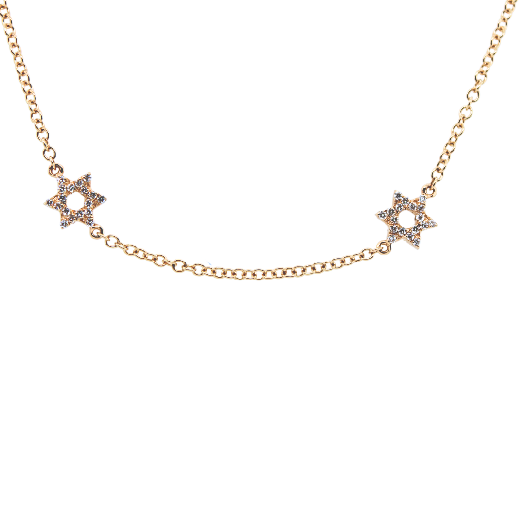 18k Yellow Gold Star by David 0.79Cts