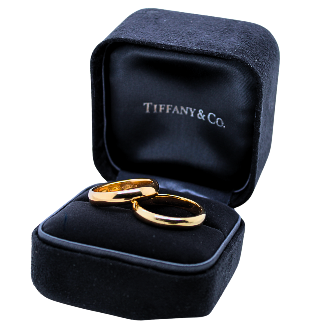 Tiffany and Co. 18k Rose Gold Wedding Band