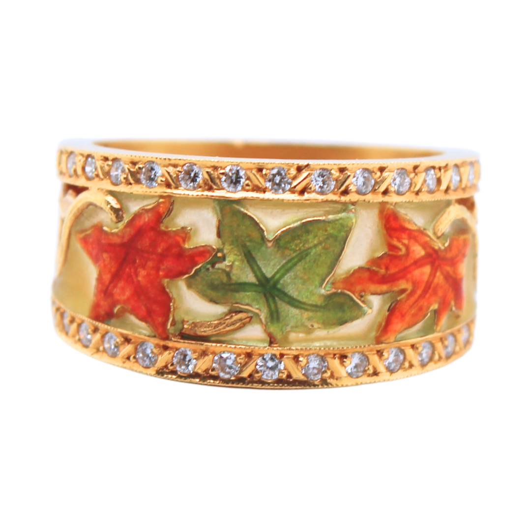 Masriera Diamond Ivy Diamond Band 0.34CTW