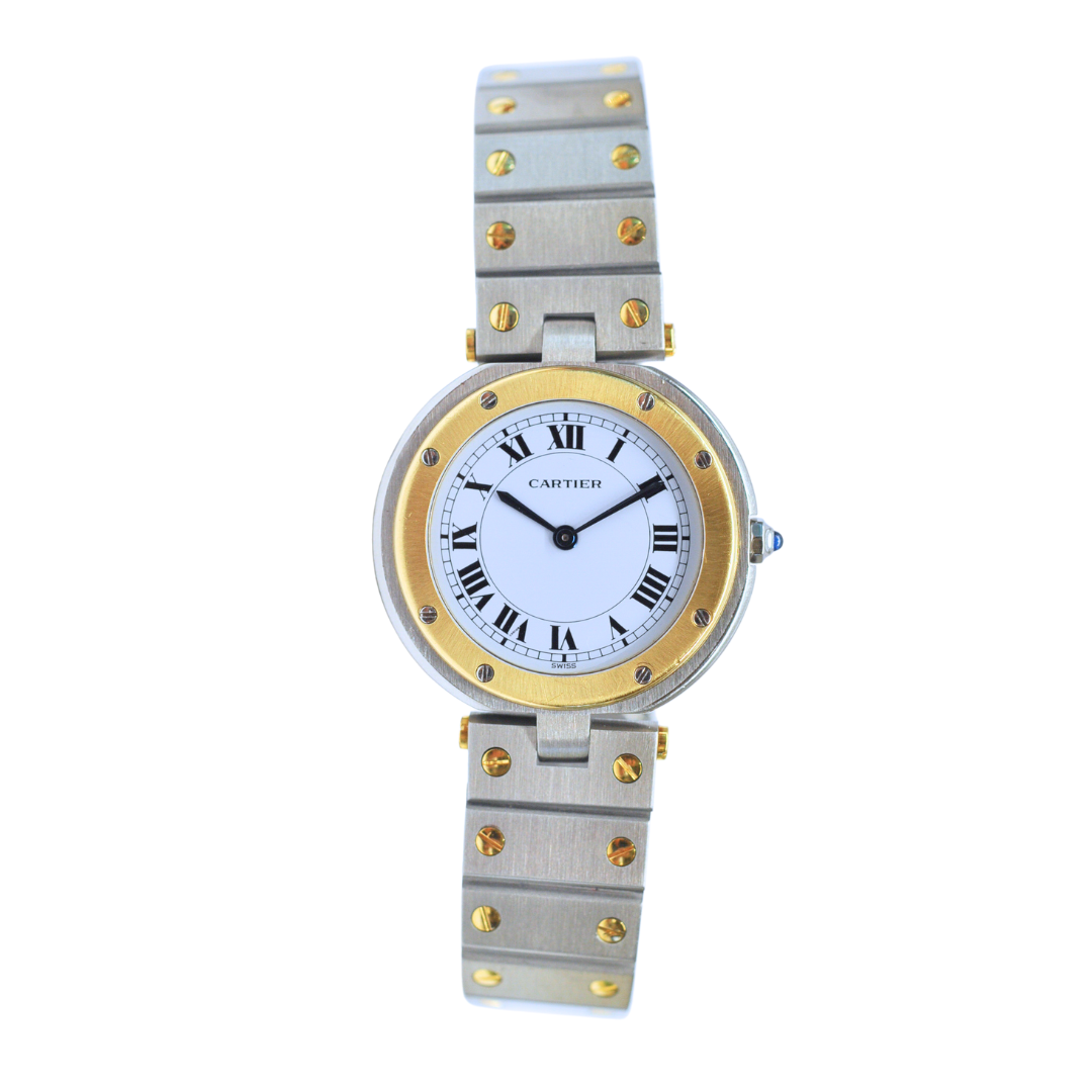 Cartier Santos Ronde Stainless Steel Watch