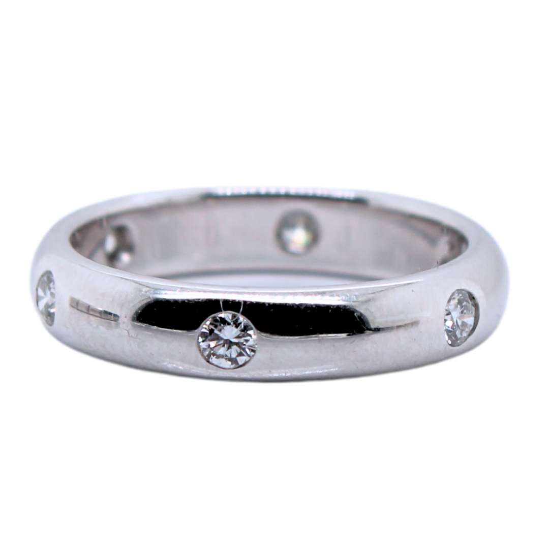 Cartier Stella Diamond Band in 18k White Gold 0.25 CTW