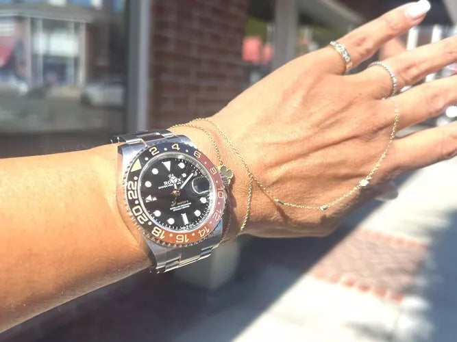 Rolex 18K Rosegold/Stainless Steel GMT-Master II Rootbeer 40MM B&P 126711CHNR