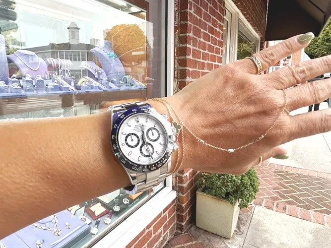 Rolex Stainless Steel Daytona Panda Watch 40MM 116500 W/ Box & Papers