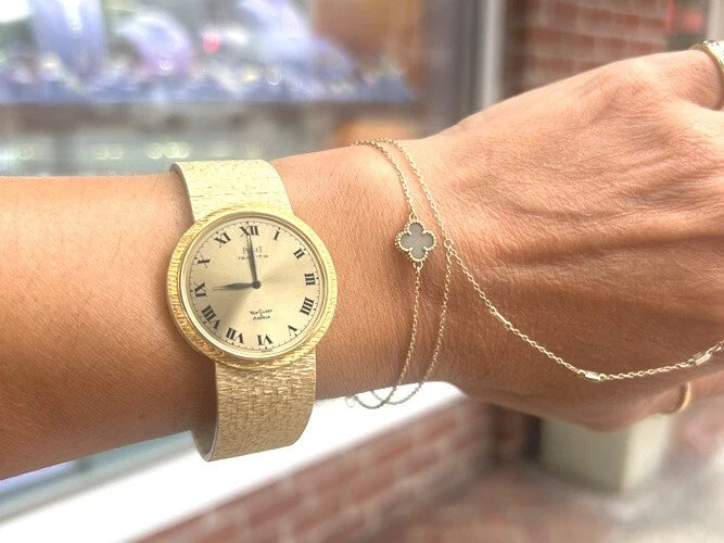 18K Yellow Gold Vintage Piaget for Van Cleef and Arpels Watch 7633A6
