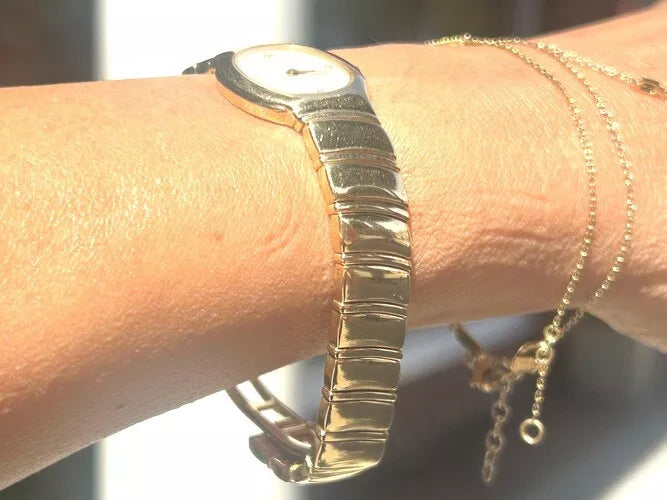 Vacheron & Constantin 18K Yellow Gold Quartz Watch 27536