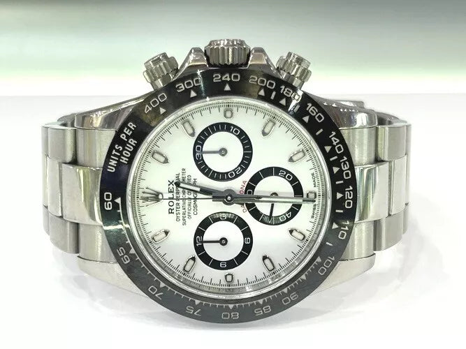 Rolex Stainless Steel Daytona Panda Watch 40MM 116500 W/ Box & Papers