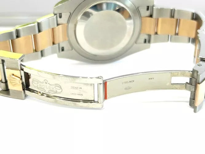 Rolex 18K Rosegold/Stainless Steel GMT-Master II Rootbeer 40MM B&P 126711CHNR