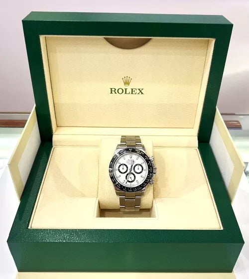 Rolex Stainless Steel Daytona Panda Watch 40MM 116500 W/ Box & Papers