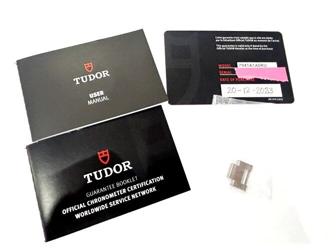 Tudor Black Bay Stainless Steel Red Bezel Watch Ref#7941A1AORU W/ Box & Papers