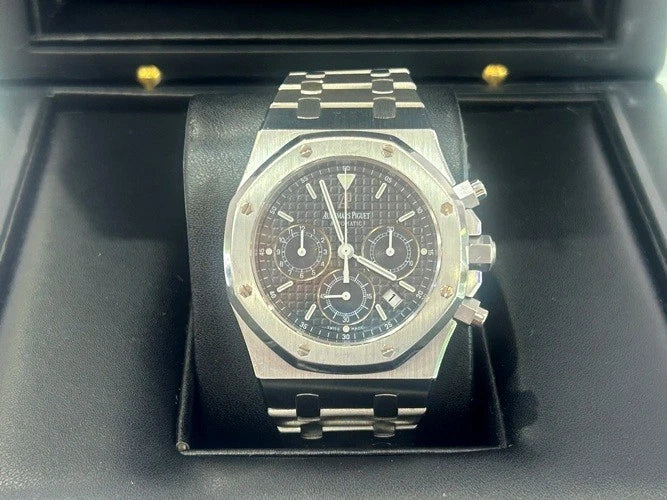Audemar Piguet Royal Oak Chronograph Stainless Steel Gray Dial 2580ST 39MM W/Box
