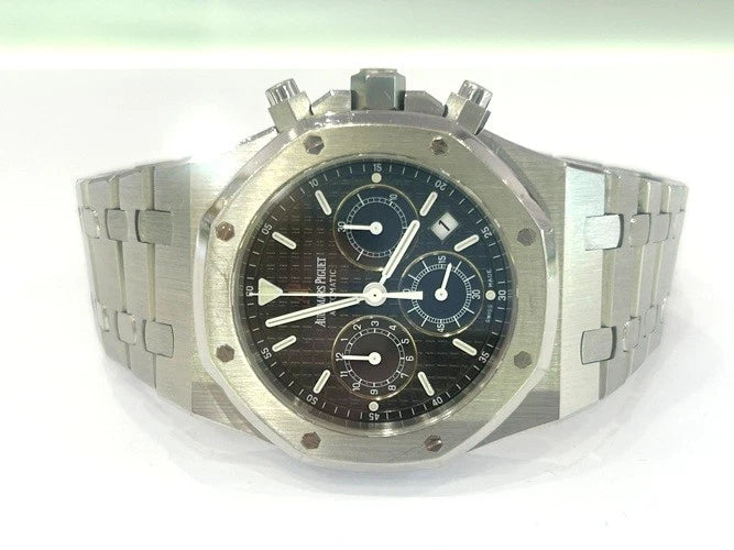 Audemar Piguet Royal Oak Chronograph Stainless Steel Gray Dial 2580ST 39MM W/Box