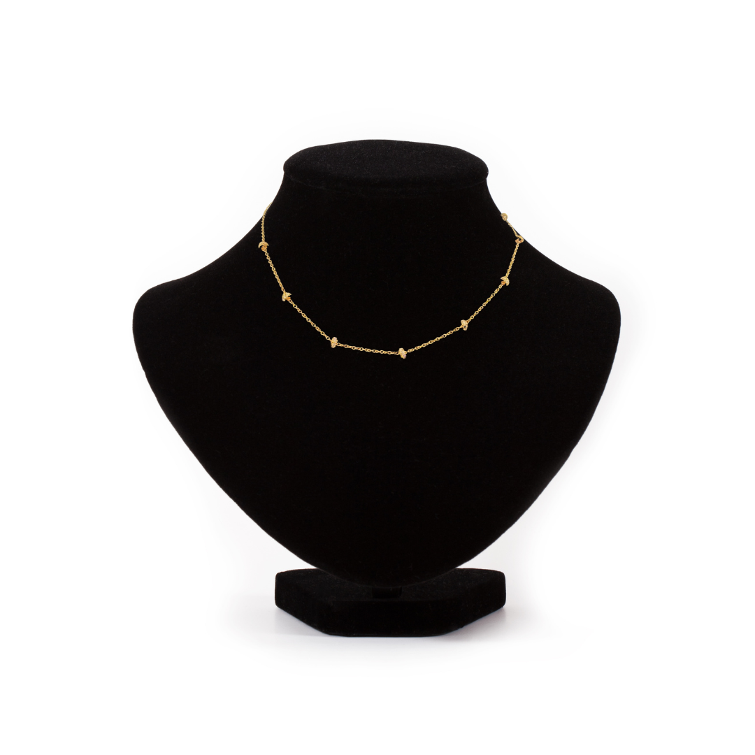 18K Rose Gold Roulette Chain