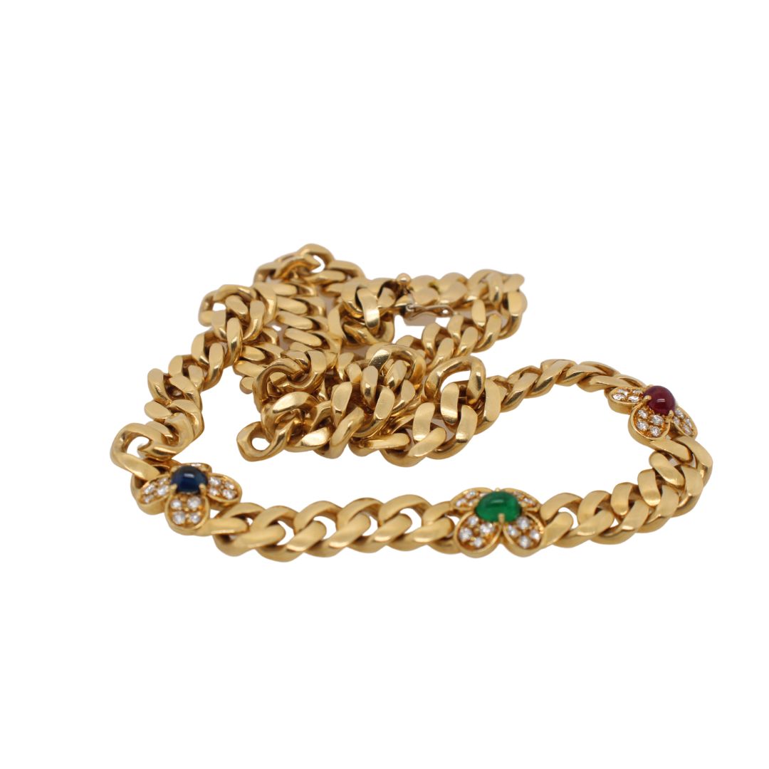 vintage bvlgari chain necklace