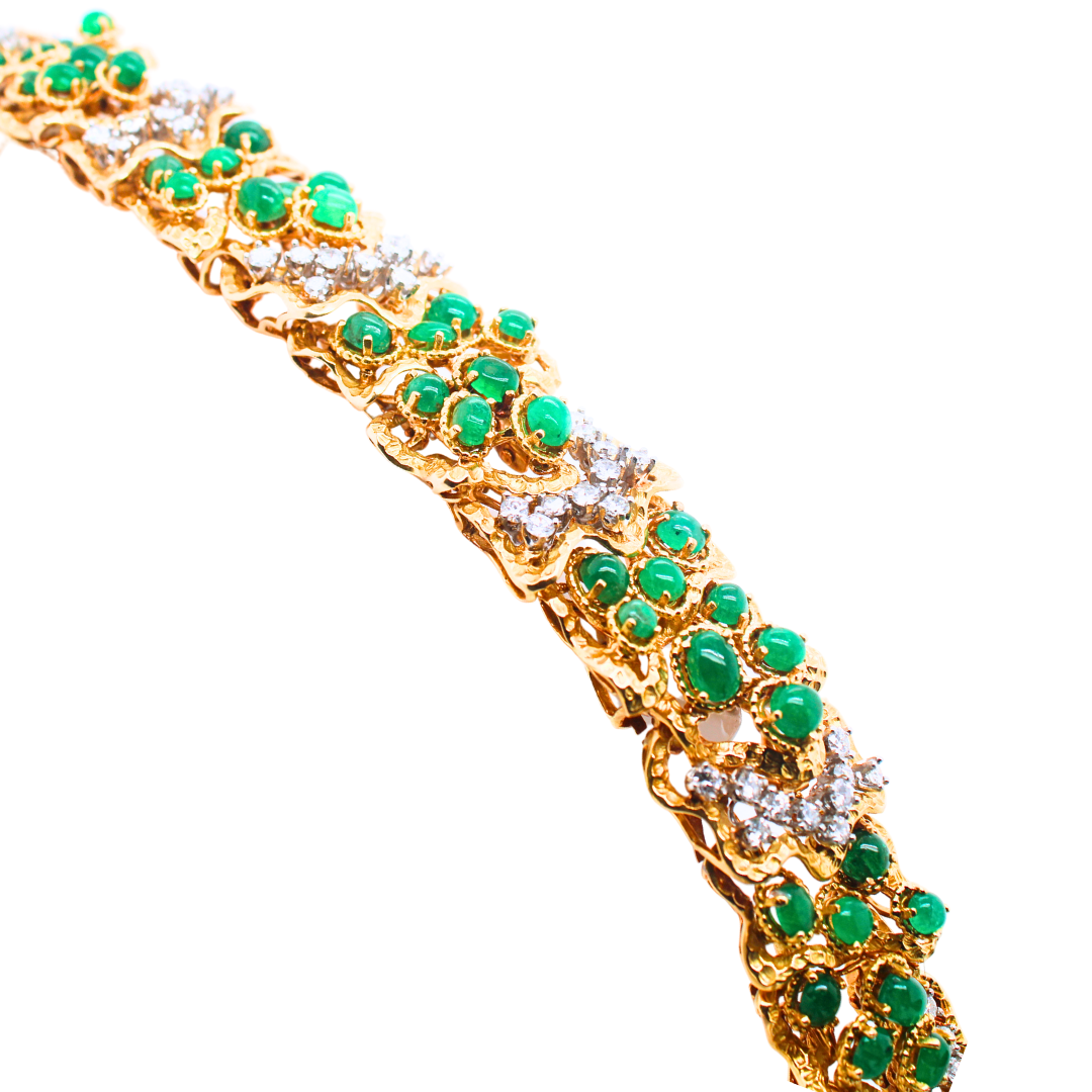 18K Yellow Gold French Bracelet
