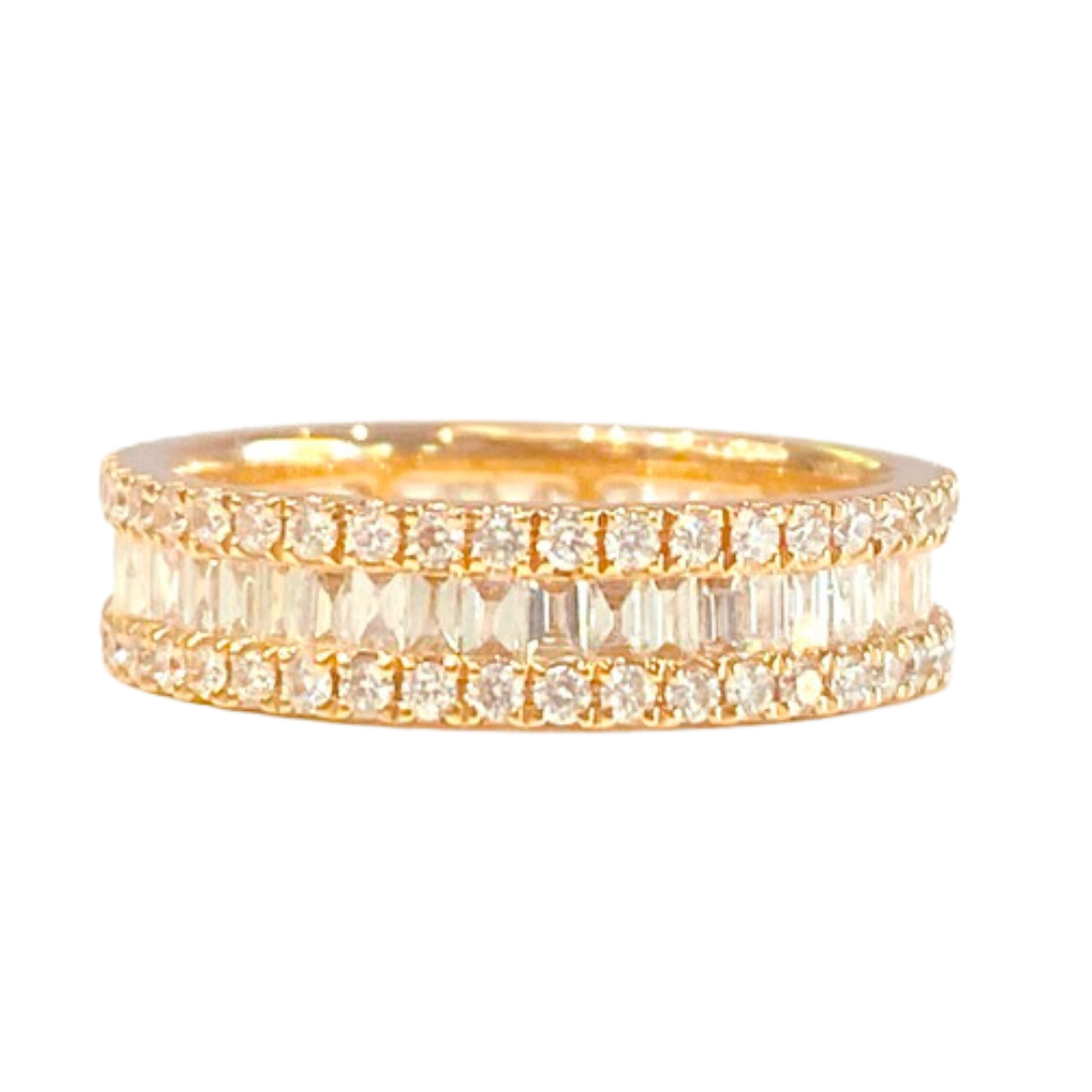 18K ROSE GOLD FASHION RING