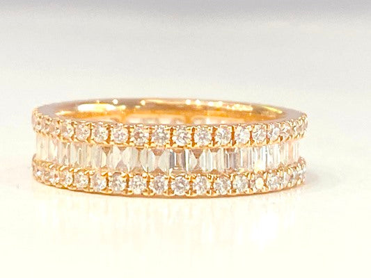 18K ROSE GOLD FASHION RING