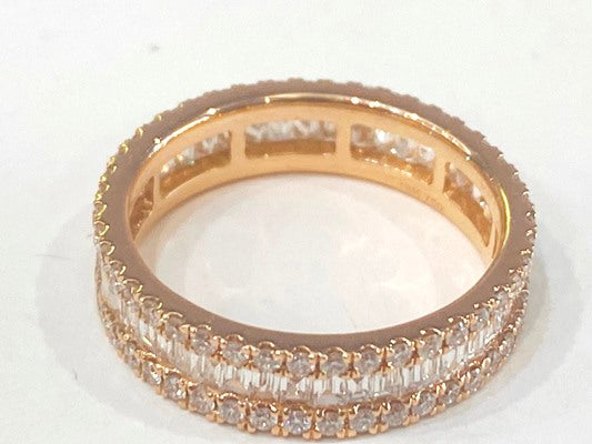 18K ROSE GOLD FASHION RING