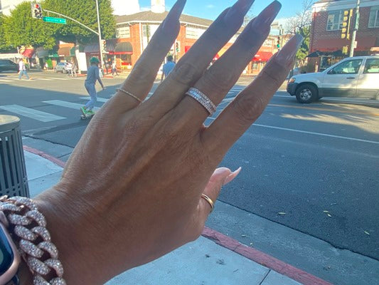 18K ROSE GOLD FASHION RING