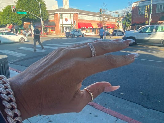 18K ROSE GOLD FASHION RING