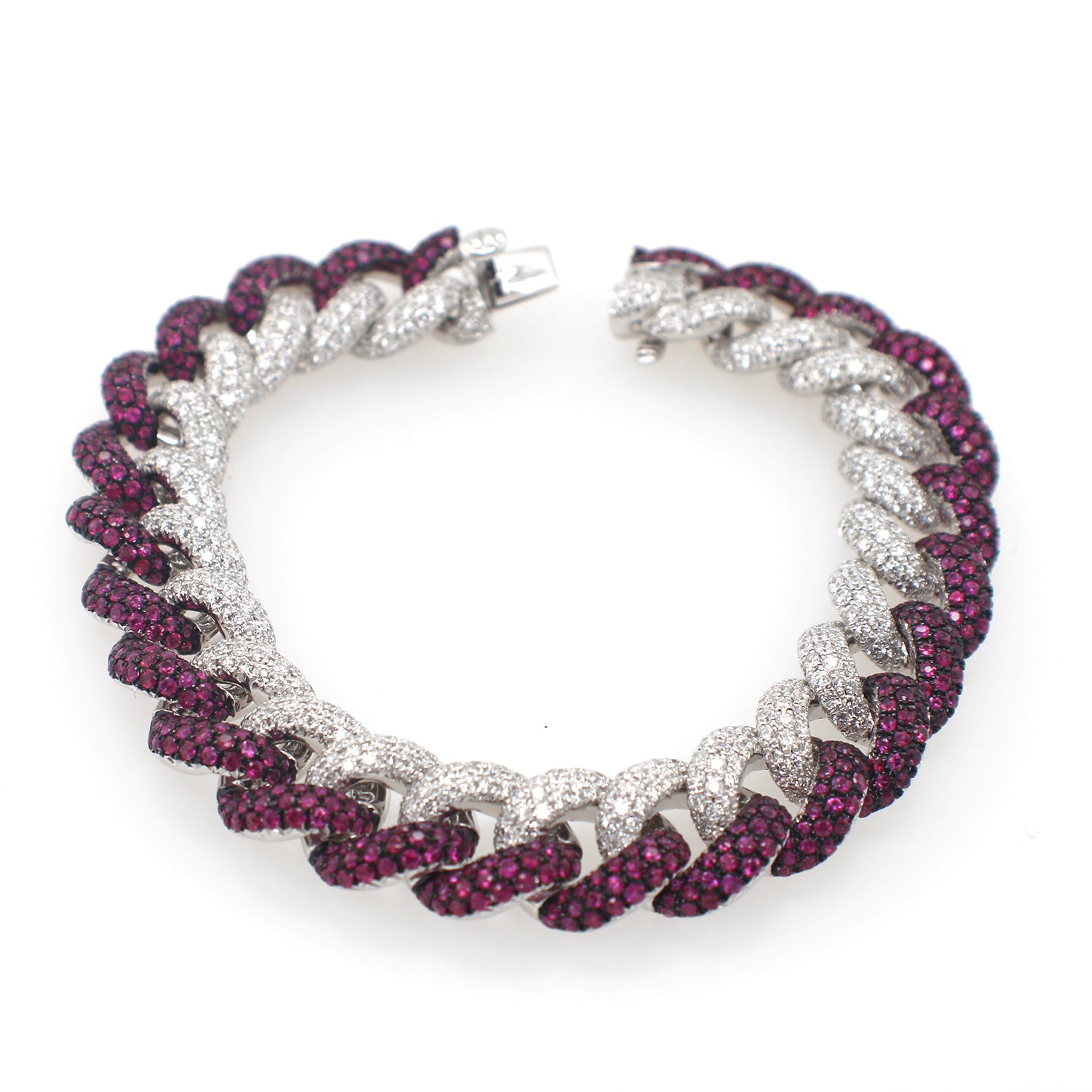 Ruby Diamond Bracelet