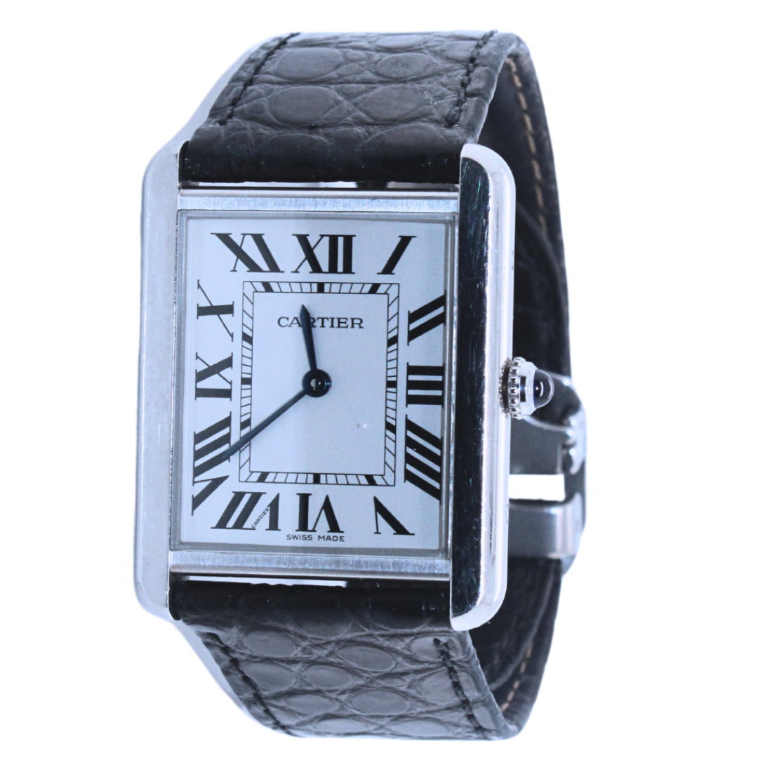 Cartier Tank Solo Leather Strap 3169