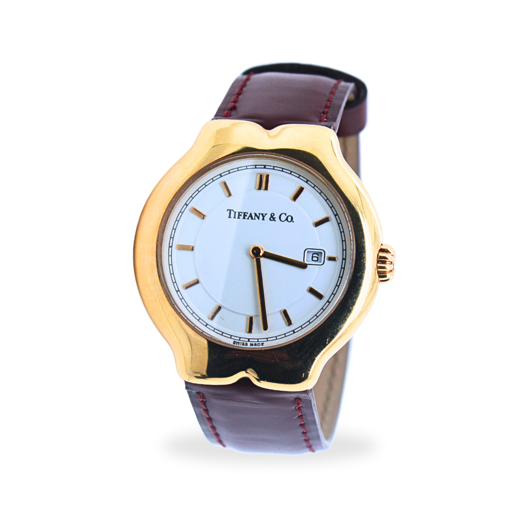 Tiffany & Co. Tesoro M0130 Unisex Watch in 18kt Yellow Gold