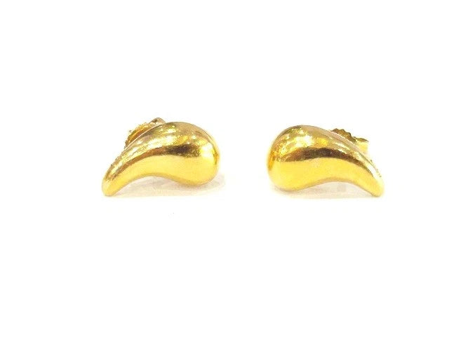 Tiffany & Company Elsa Peretti 18K Yellow Gold Earrings 4.96 Grams
