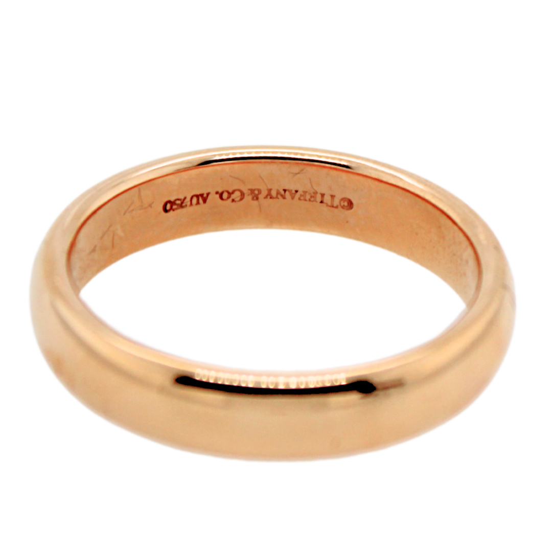 Tiffany and Co. 18k Rose Gold Wedding Band