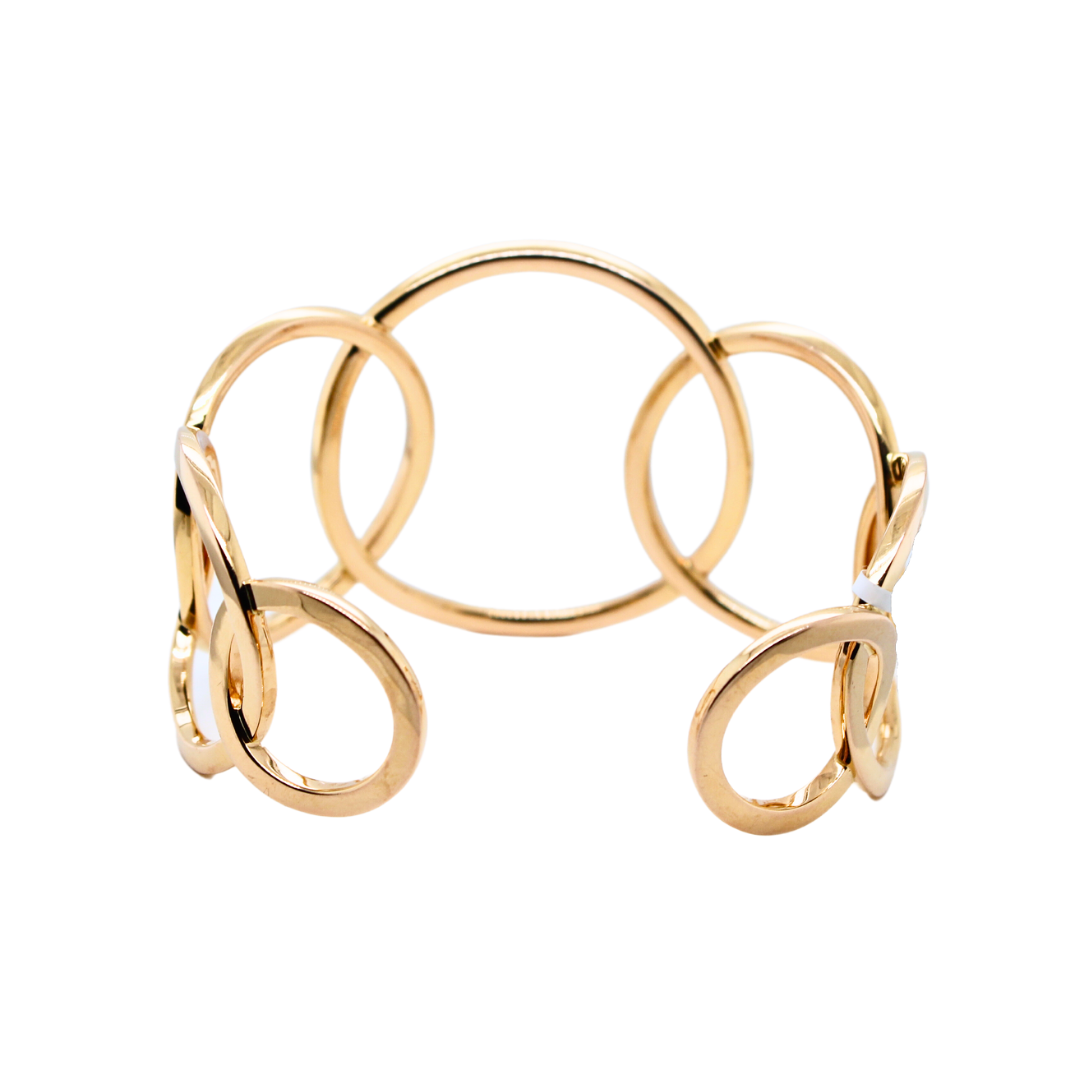 Eternity Interlocking Link Cuff