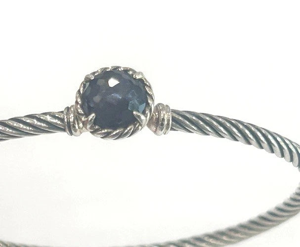 David Yurman Sterling Silver Petite Chatelaine Bracelet 10.81 Grams