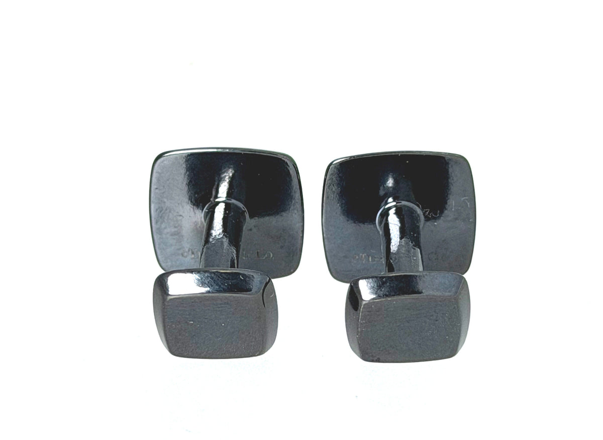 Tiffany & Co Black Titanium Cufflinks
