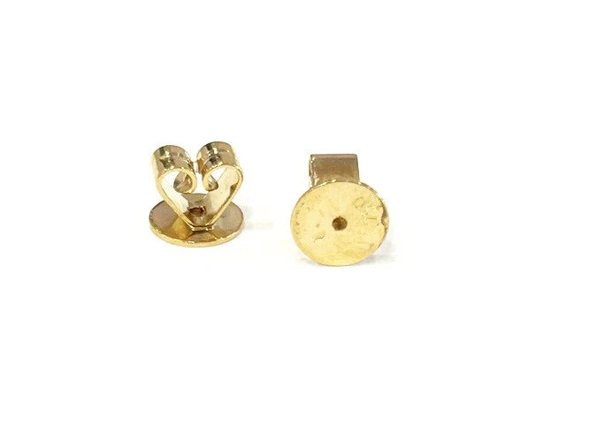 18K Yellow Gold Diamond Accent Bow Earrings 0.61 Carats