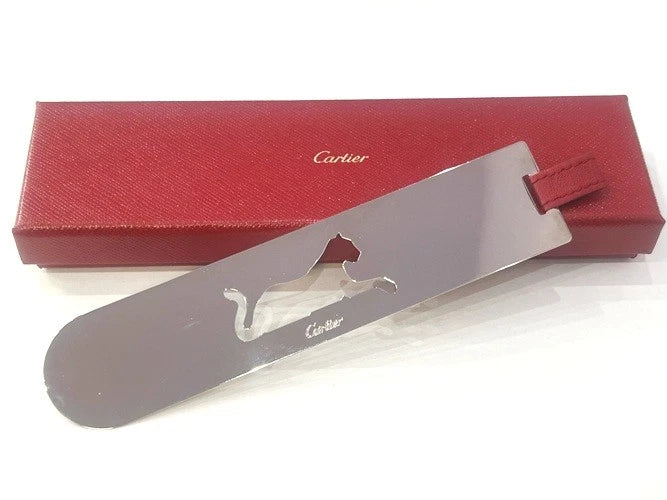 Cartier Panthere' De Cartier Bookmark with Box