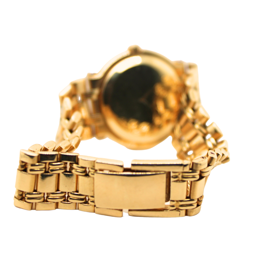 GUCCI 18K Yellow Gold Diamond Watch
