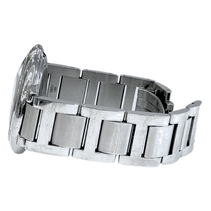 Cartier Ballon Bleu Stainless Steel Diamond Dial 36MM Watch 3284 Box