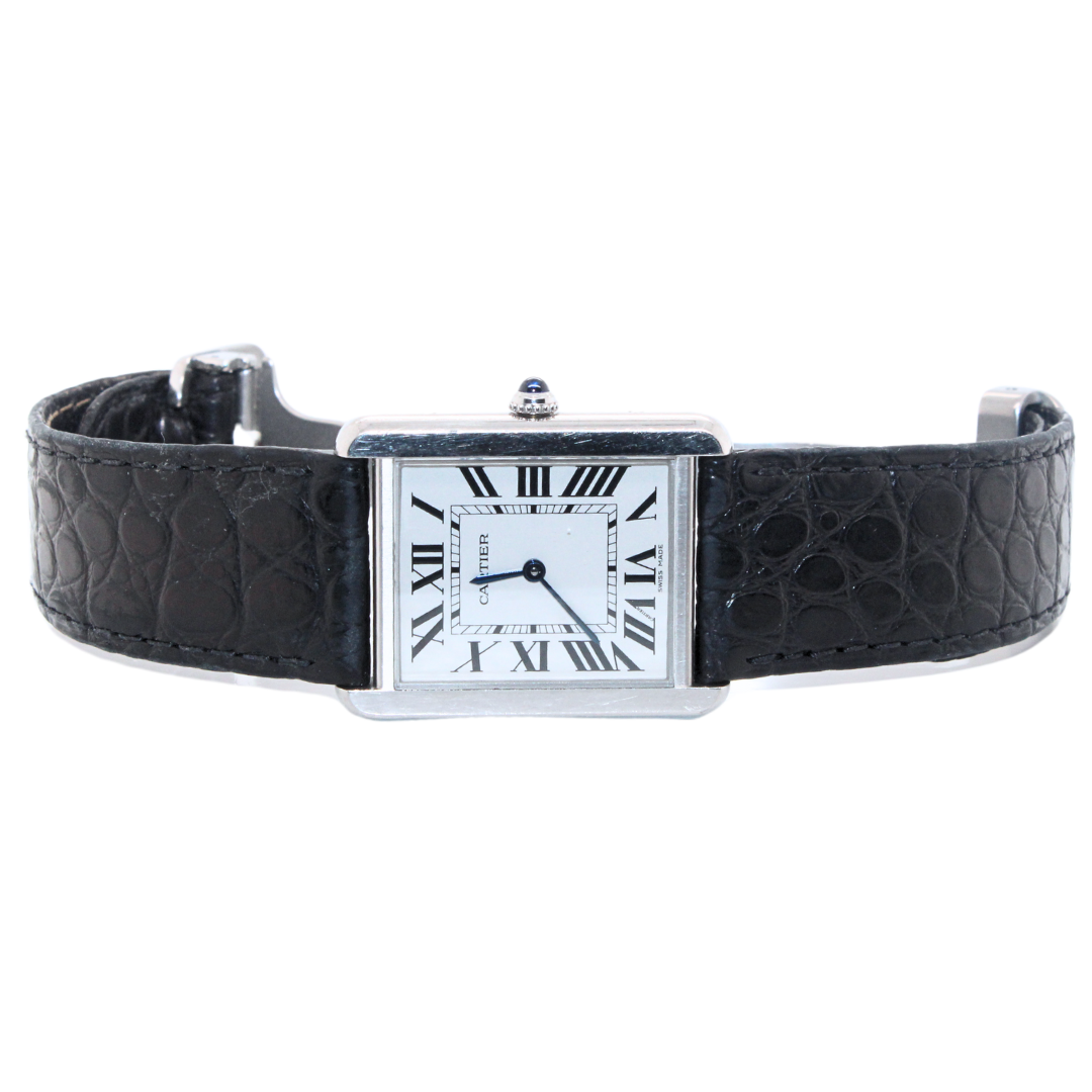 Cartier Tank Solo Leather Strap 3169