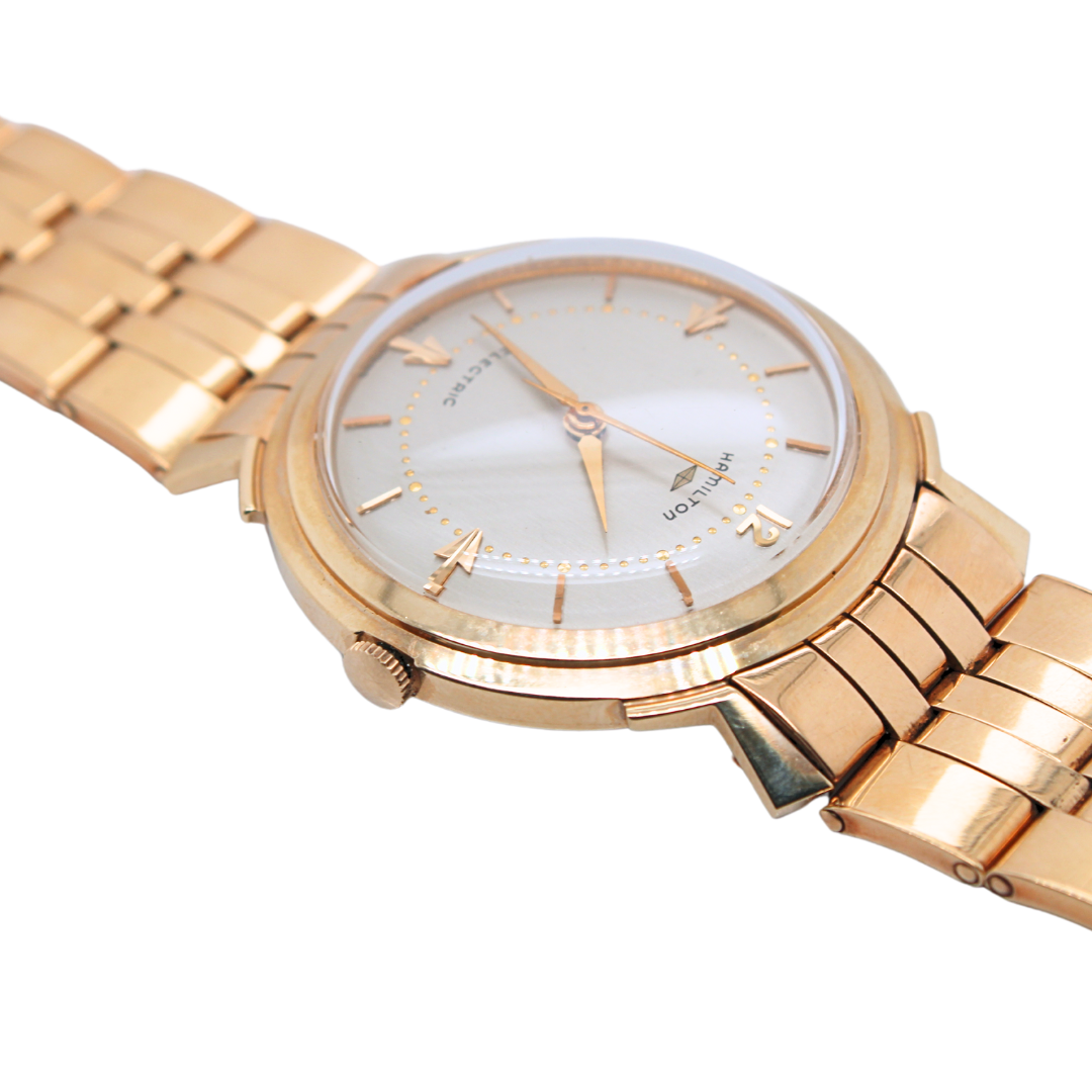 Hamilton Electric Watch 14k Yellow Gold