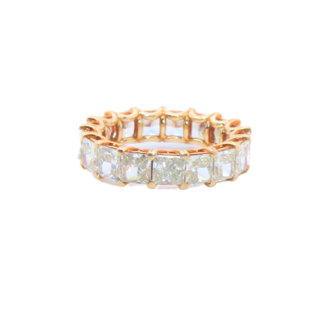 17 Princess Cut Diamond Eternity Ring