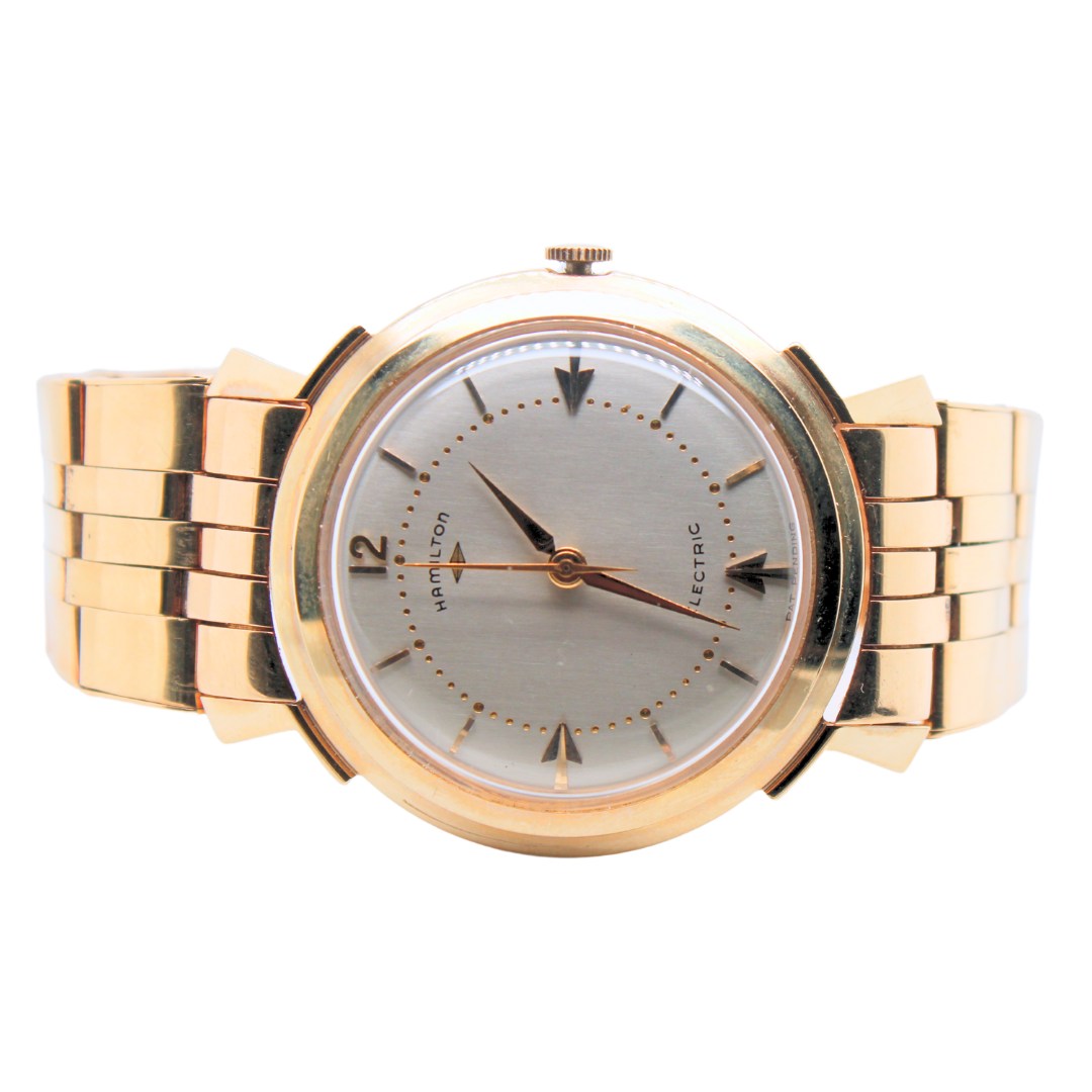 Hamilton Electric Watch 14k Yellow Gold