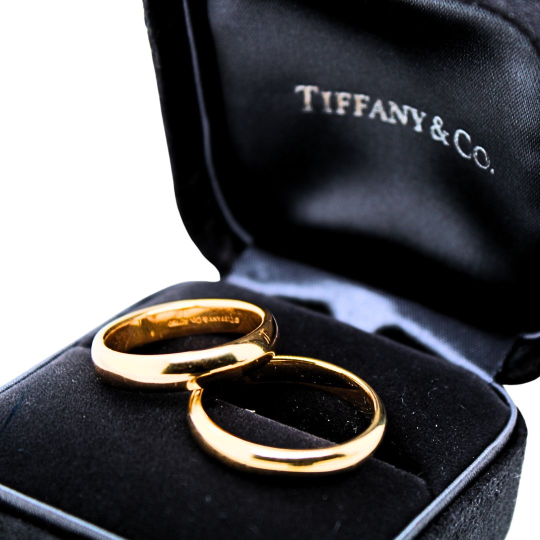 Tiffany and Co. 18k Rose Gold Wedding Band