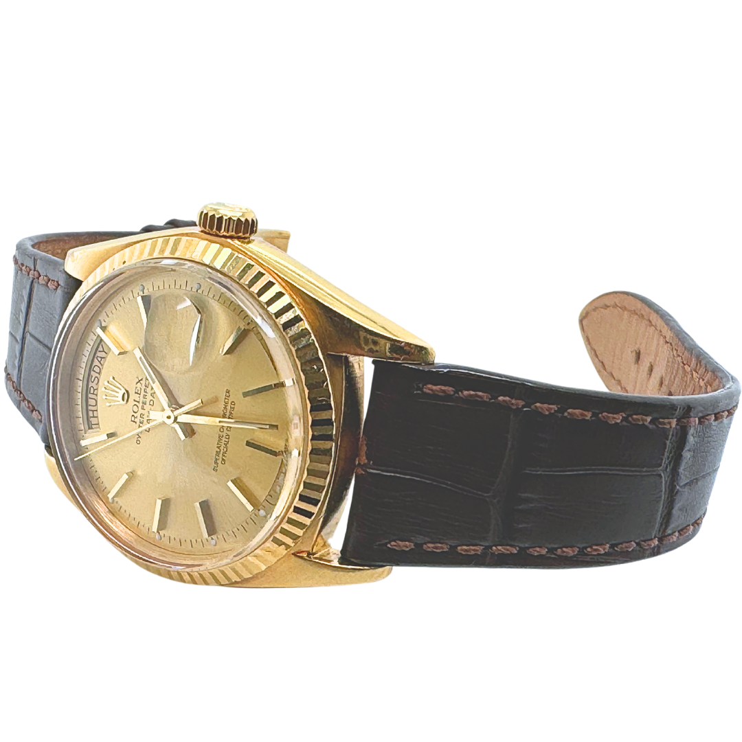 Rolex Day-Date 18K Yellow Gold Wristwatch 1803