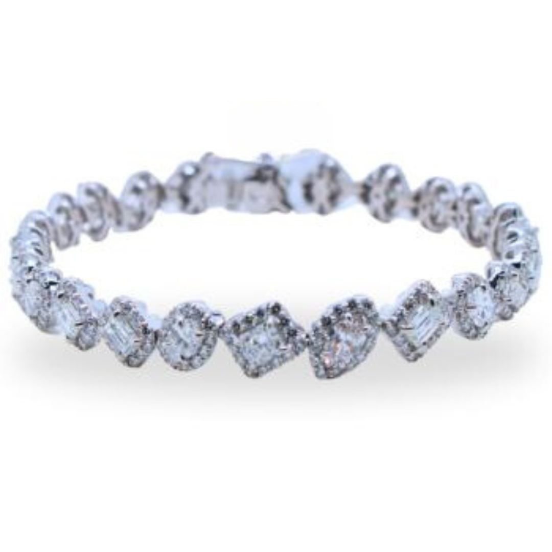 18k White Gold Bracelet